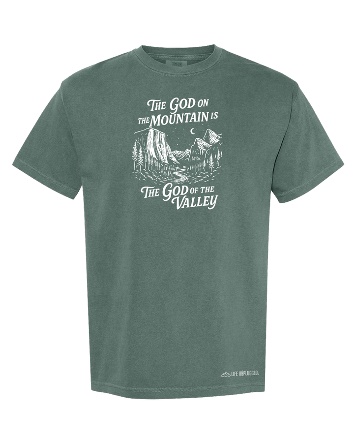 GOD ON THE MOUNTAIN Cotton T-Shirt powered by Comfort Colors®