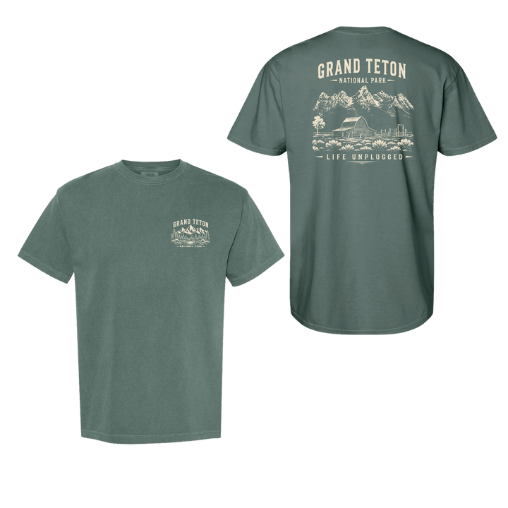 GRAND TETON NATIONAL PARK Cotton T-Shirt powered by Comfort Colors®