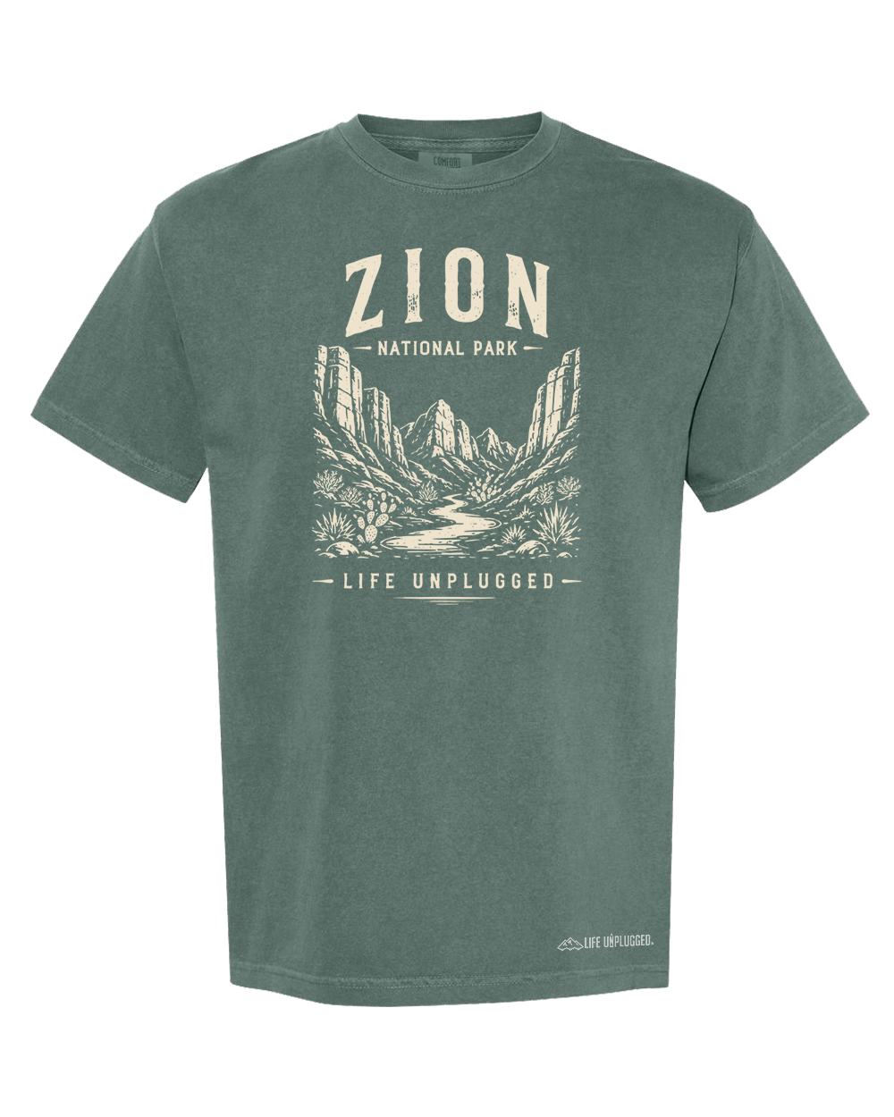 ZION NATIONAL PARK Cotton T-Shirt powered by Comfort Colors®