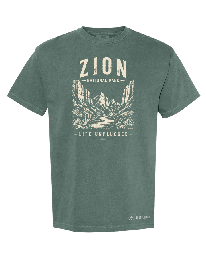 ZION NATIONAL PARK Cotton T-Shirt powered by Comfort Colors®