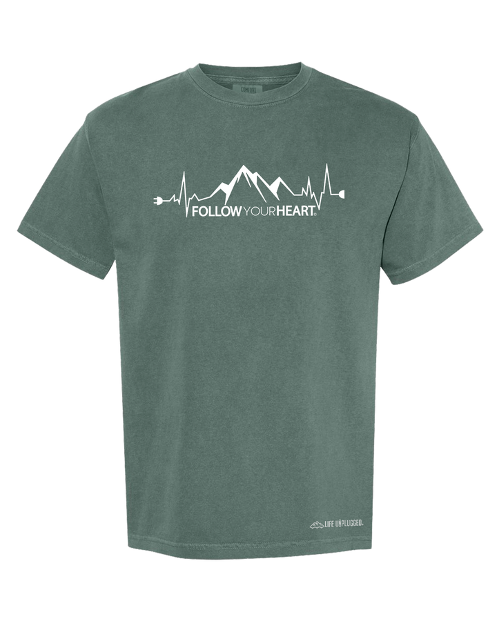FOLLOW YOUR HEART Cotton T-Shirt powered by Comfort Colors®