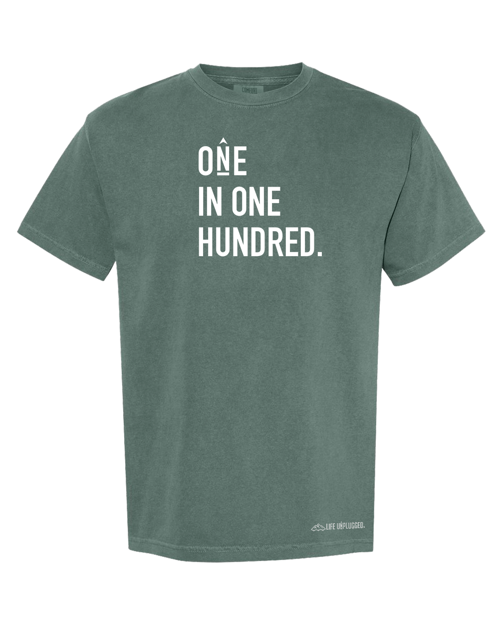 ONE IN ONE HUNDRED STACKED Cotton T-Shirt powered by Comfort Colors®
