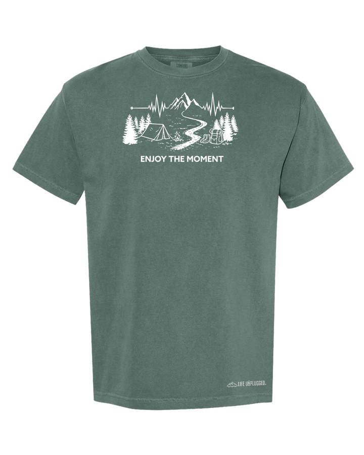 ENJOY THE MOMENT (MOUNTAIN SCENE)  Cotton T-Shirt powered by Comfort Colors®