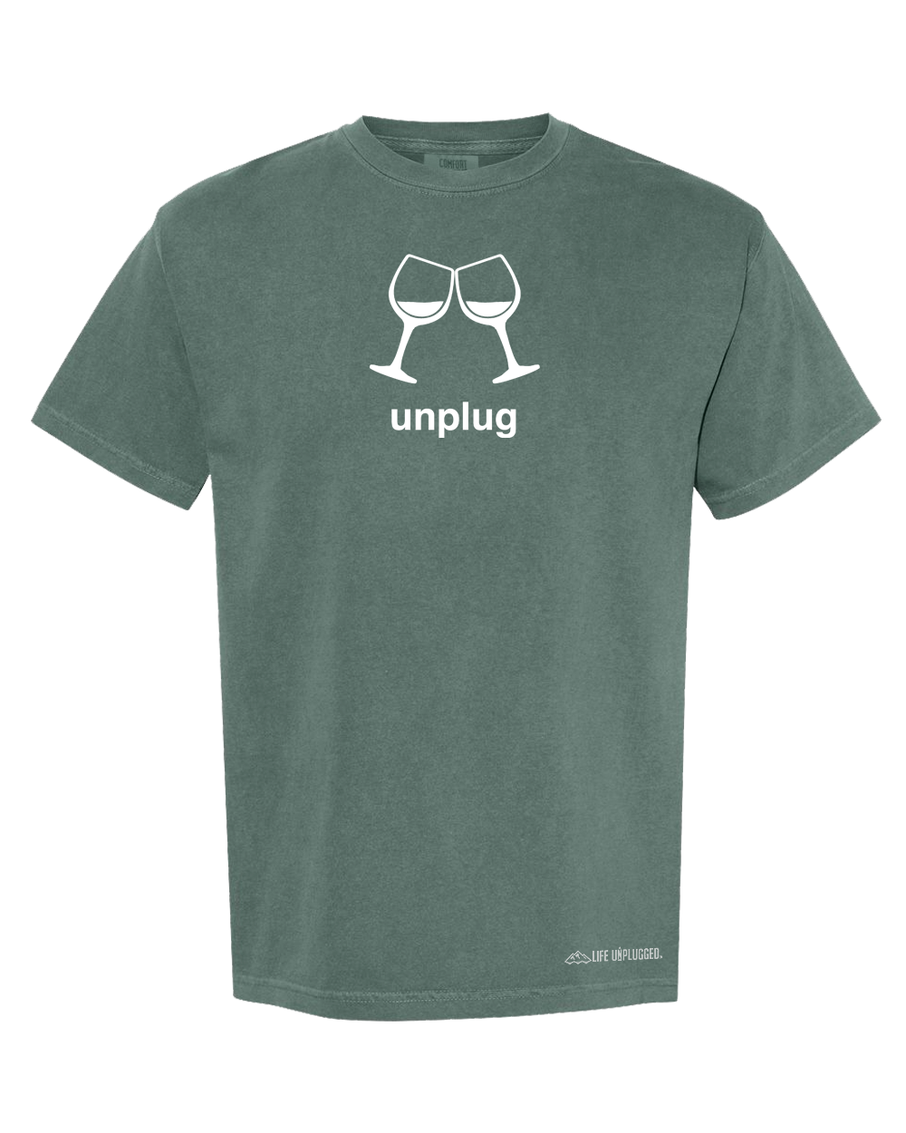 WINE GLASS Cotton T-Shirt powered by Comfort Colors®