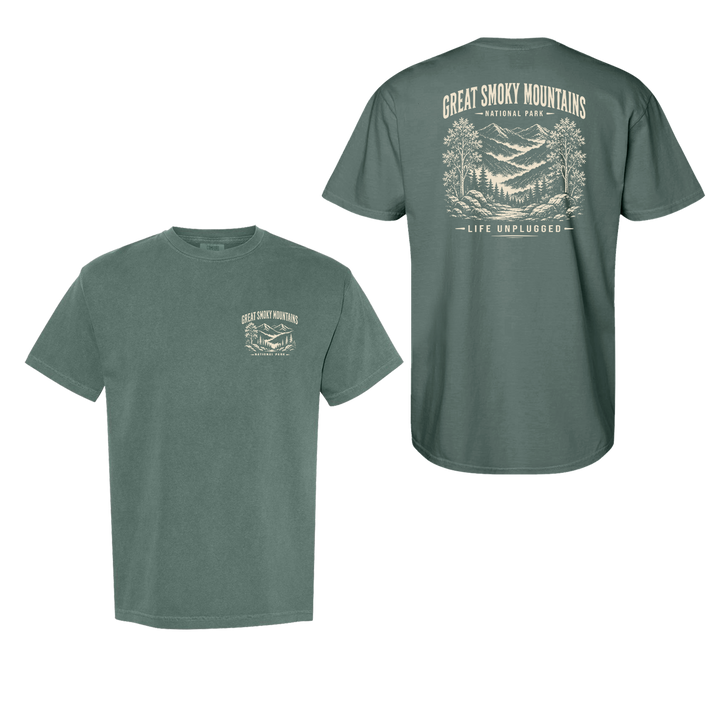 GREAT SMOKY MOUNTAINS NATIONAL PARK Cotton T-Shirt powered by Comfort Colors®
