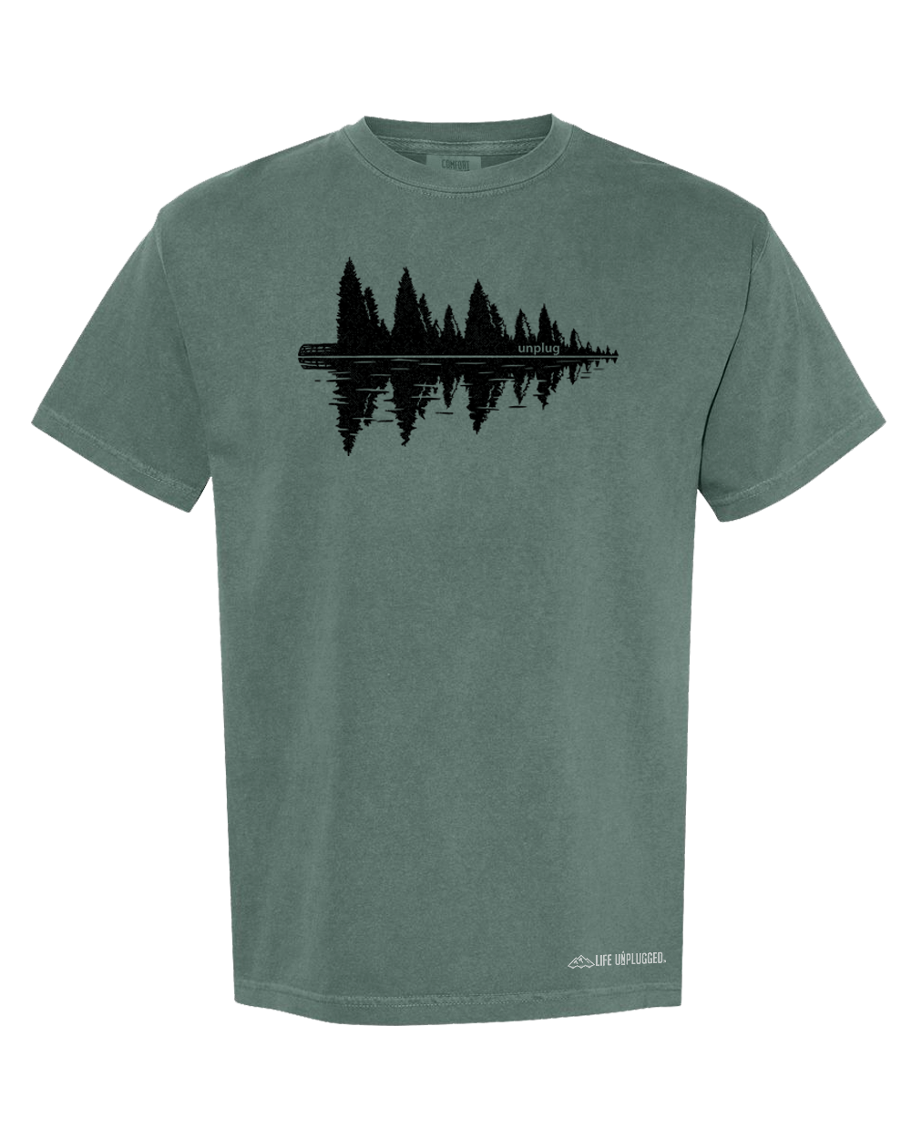 LAKESIDE TREE REFLECTION Cotton T-Shirt powered by Comfort Colors®