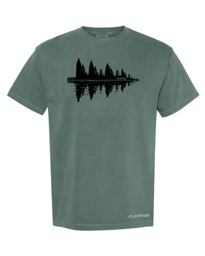 LAKESIDE TREE REFLECTION Cotton T-Shirt powered by Comfort Colors®