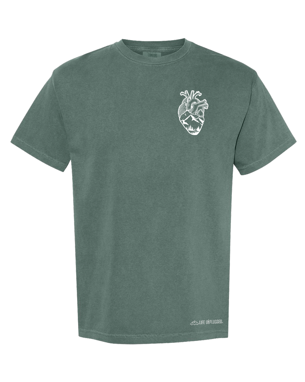 Anatomical Heart (Left Chest) Cotton T-Shirt powered by Comfort Colors®