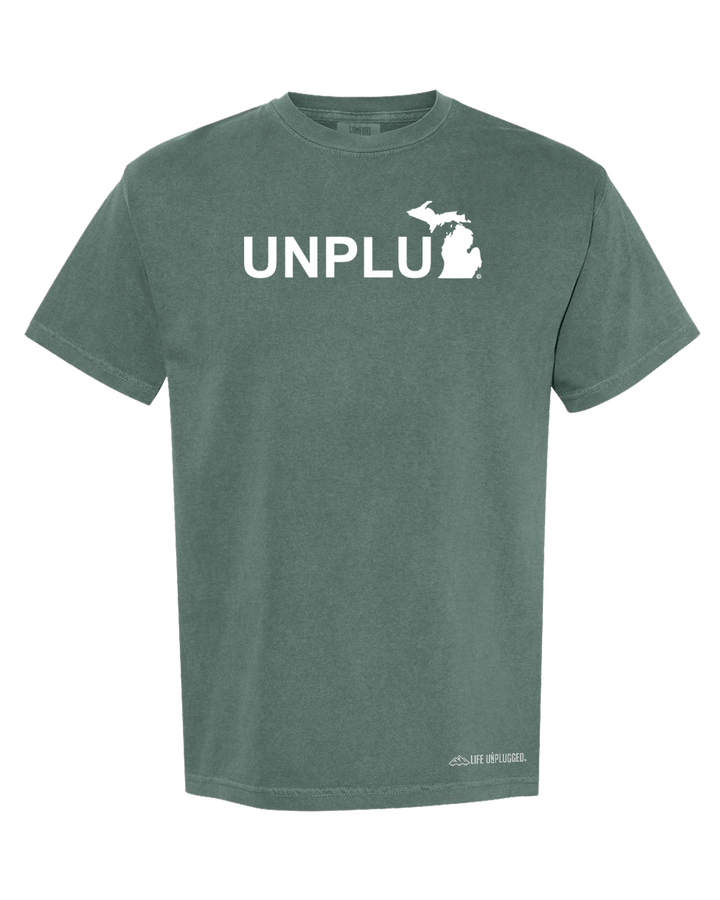 UNPLUG (MI) Cotton T-Shirt powered by Comfort Colors®