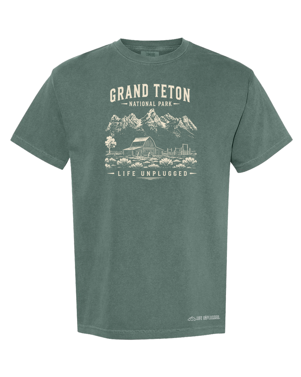 GRAND TETON NATIONAL PARK Cotton T-Shirt powered by Comfort Colors®