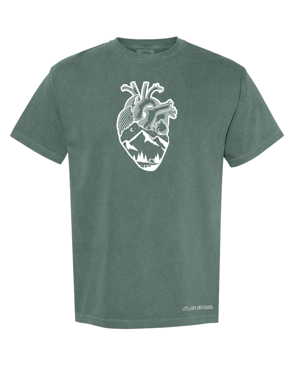 ANATOMICAL HEART (FULL CHEST) Cotton T-Shirt powered by Comfort Colors®