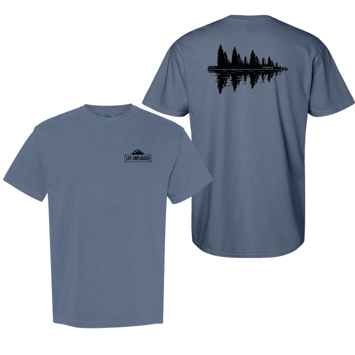 LAKESIDE TREE REFLECTION Cotton T-Shirt powered by Comfort Colors®
