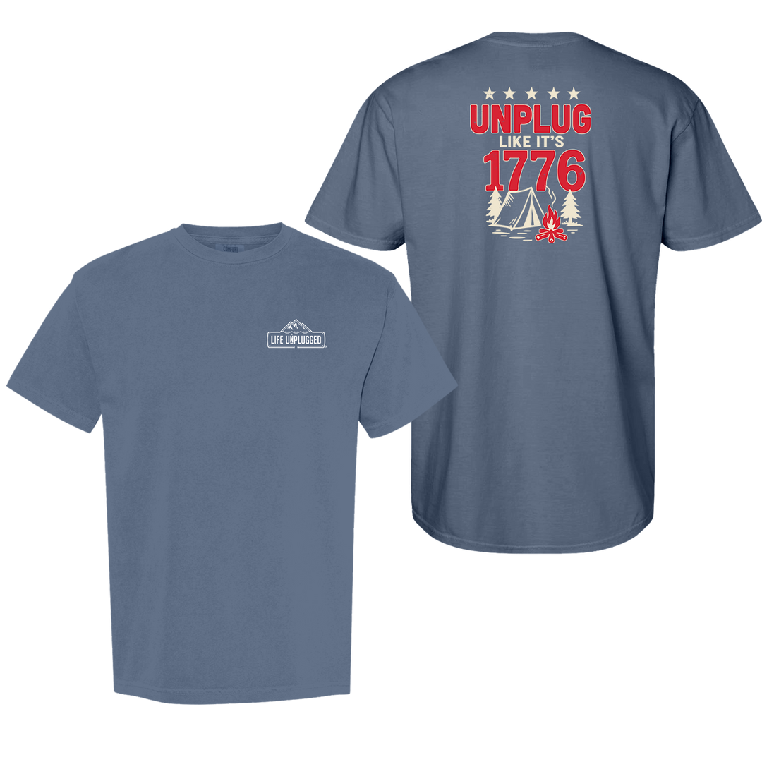 UNPLUG 1776 Cotton T-Shirt powered by Comfort Colors®