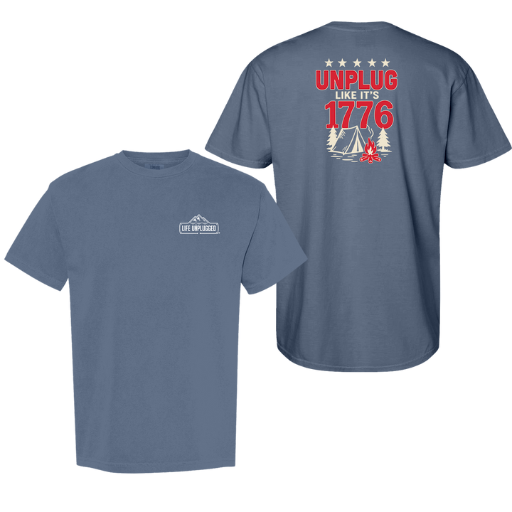 UNPLUG 1776 Cotton T-Shirt powered by Comfort Colors®