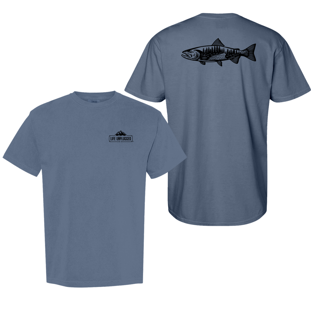 WOODLAND TROUT Cotton T-Shirt powered by Comfort Colors®