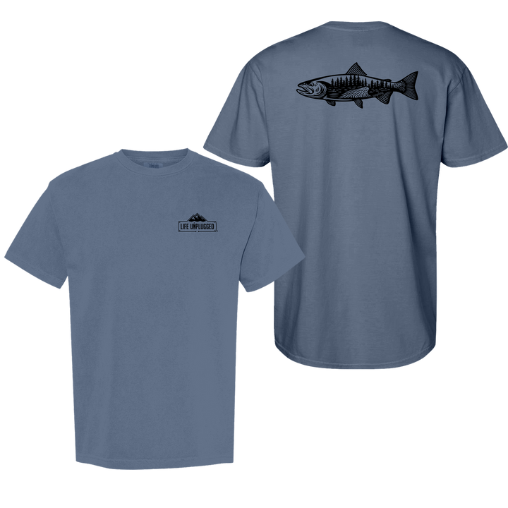 WOODLAND TROUT Cotton T-Shirt powered by Comfort Colors®