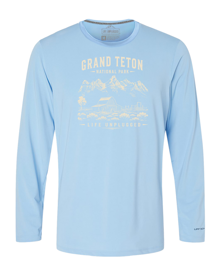 GRAND TETON NATIONAL PARK Performance Long Sleeve with UPF 50+
