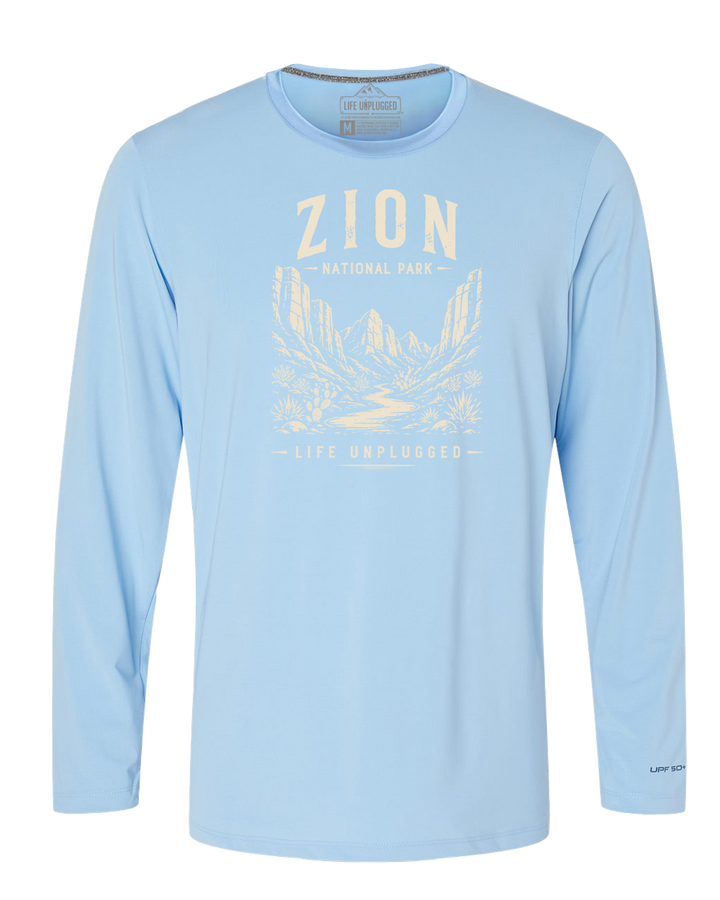 ZION NATIONAL PARK Performance Long Sleeve with UPF 50+