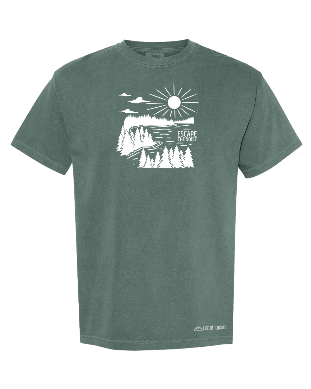 LAKE LIFE Cotton T-Shirt powered by Comfort Colors® 4XL - SPRUCE BLOWOUT