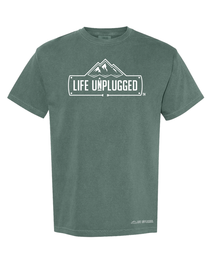 LIFE UNPLUGGED LOGO Cotton T-Shirt powered by Comfort Colors®