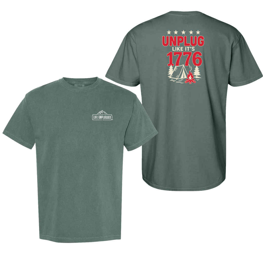 UNPLUG 1776 Cotton T-Shirt powered by Comfort Colors®