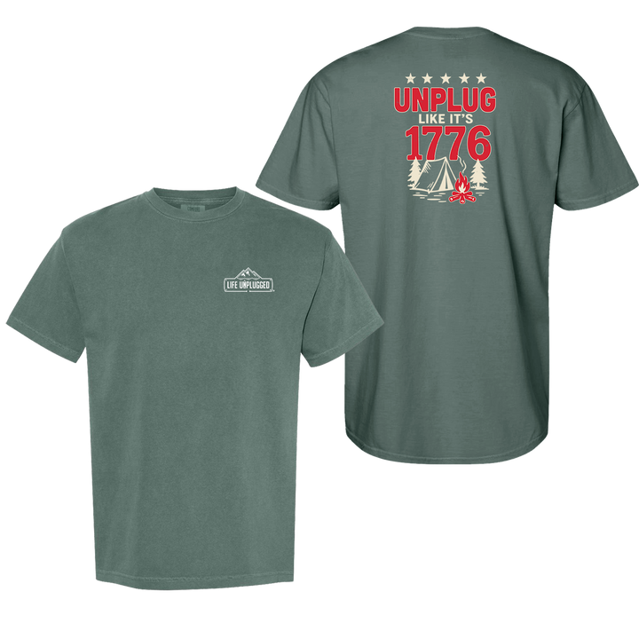 UNPLUG 1776 Cotton T-Shirt powered by Comfort Colors®