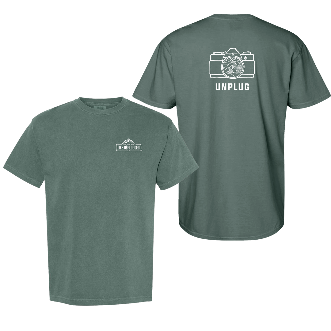 CAMERA MOUNTAIN LENS Cotton T-Shirt powered by Comfort Colors®