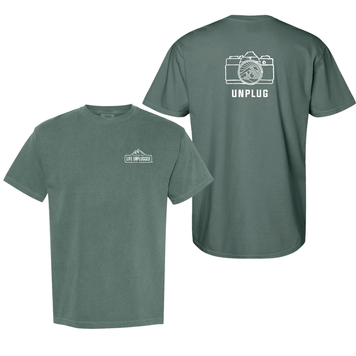 CAMERA MOUNTAIN LENS Cotton T-Shirt powered by Comfort Colors®