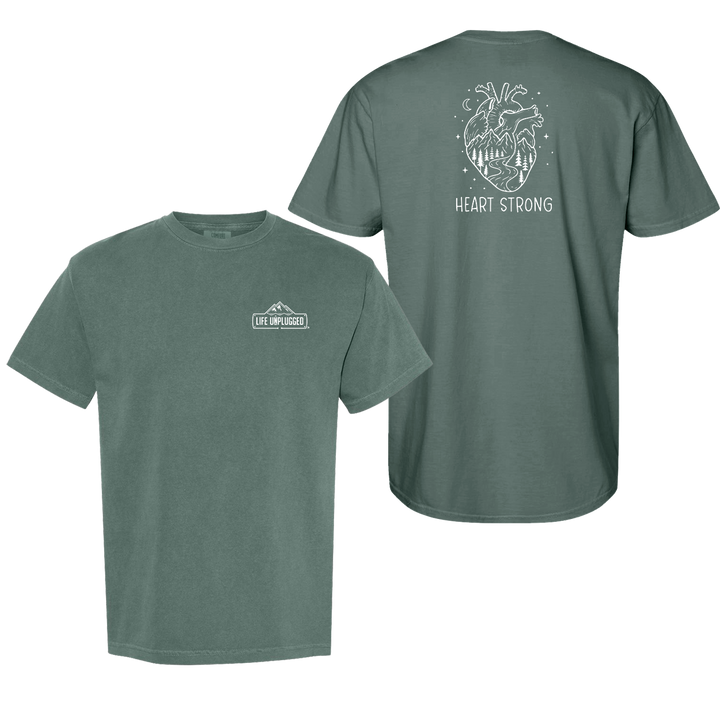 HEART STRONG Cotton T-Shirt powered by Comfort Colors®