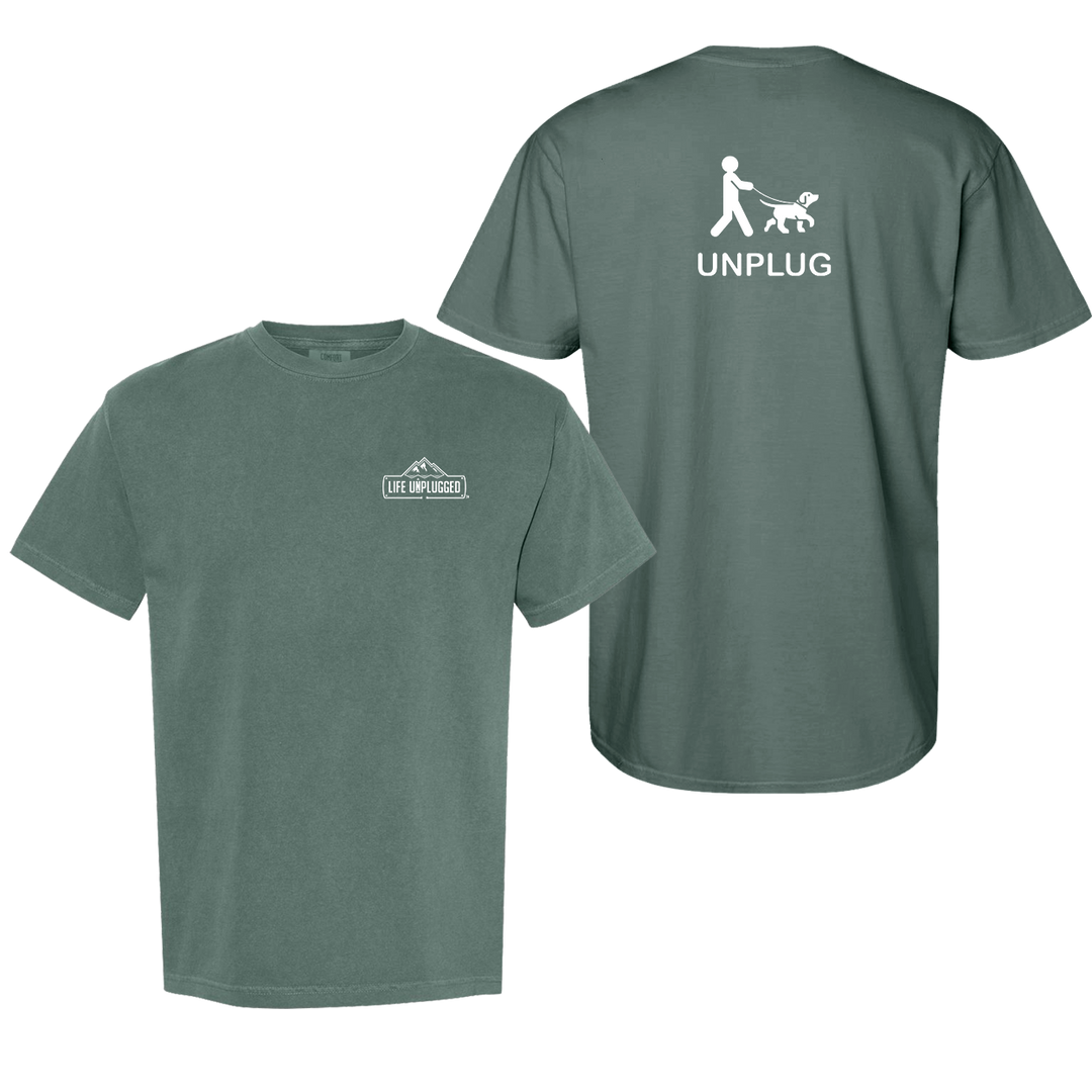 DOG WALKING Cotton T-Shirt powered by Comfort Colors®