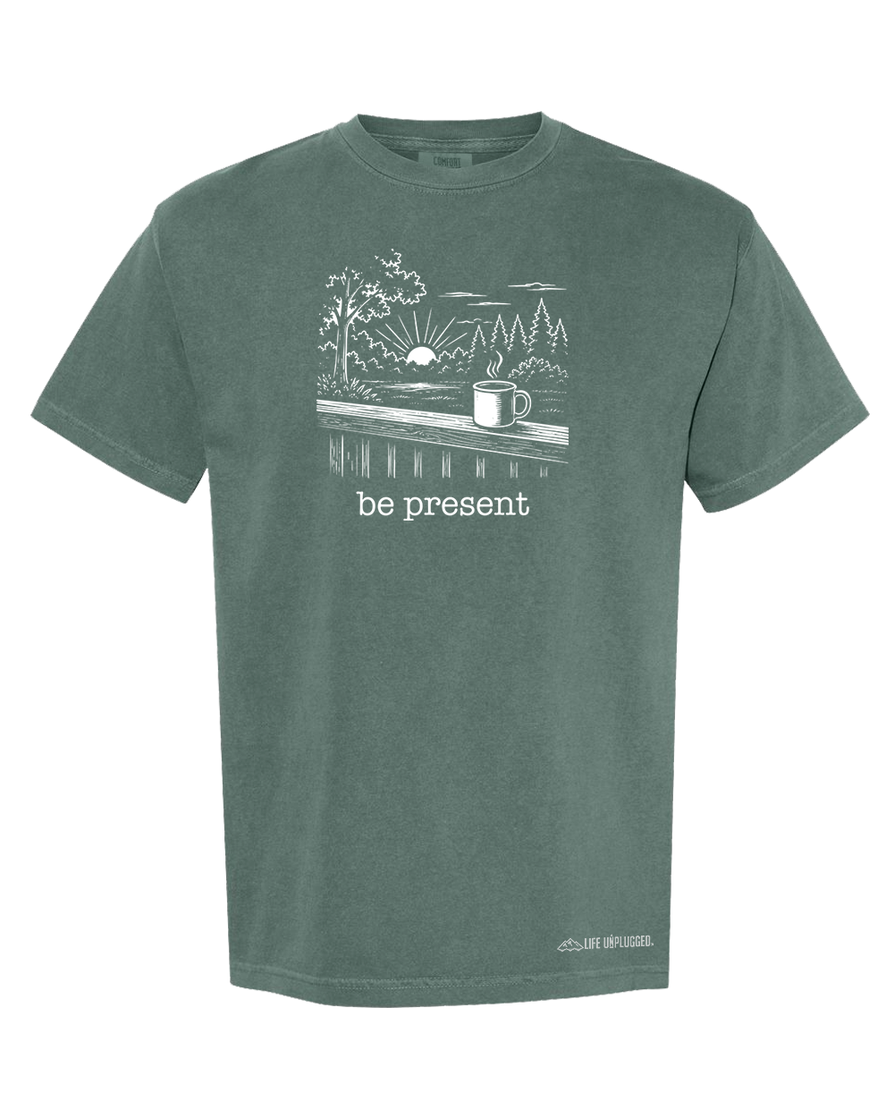BACK PORCH COFFEE Cotton T-Shirt powered by Comfort Colors®