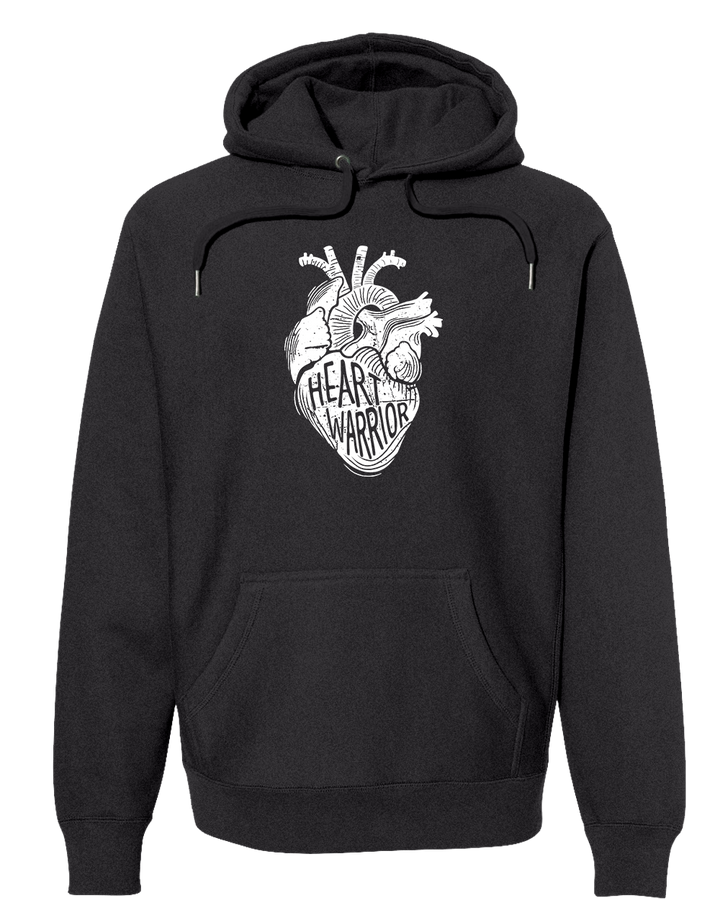 HEART WARRIOR Super Heavyweight Hoodie
