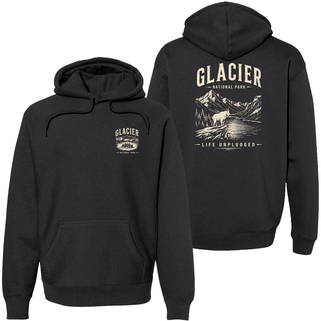 GLACIER NATIONAL PARK Super Heavyweight Hoodie