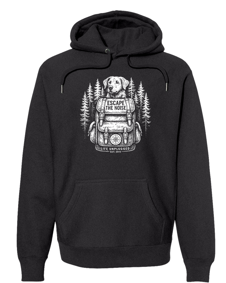 PAWS AND PINES Super Heavyweight Hoodie