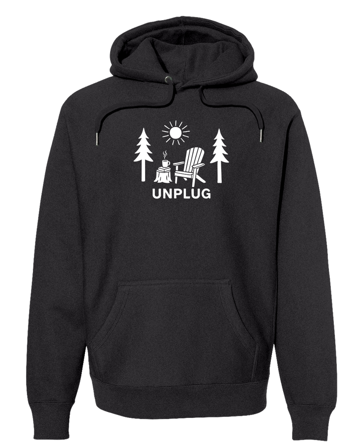 READING IN THE WOODS Super Heavyweight Hoodie