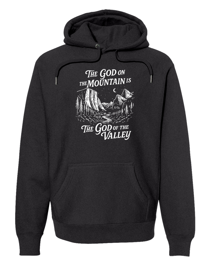 GOD ON THE MOUNTAIN Super Heavyweight Hoodie