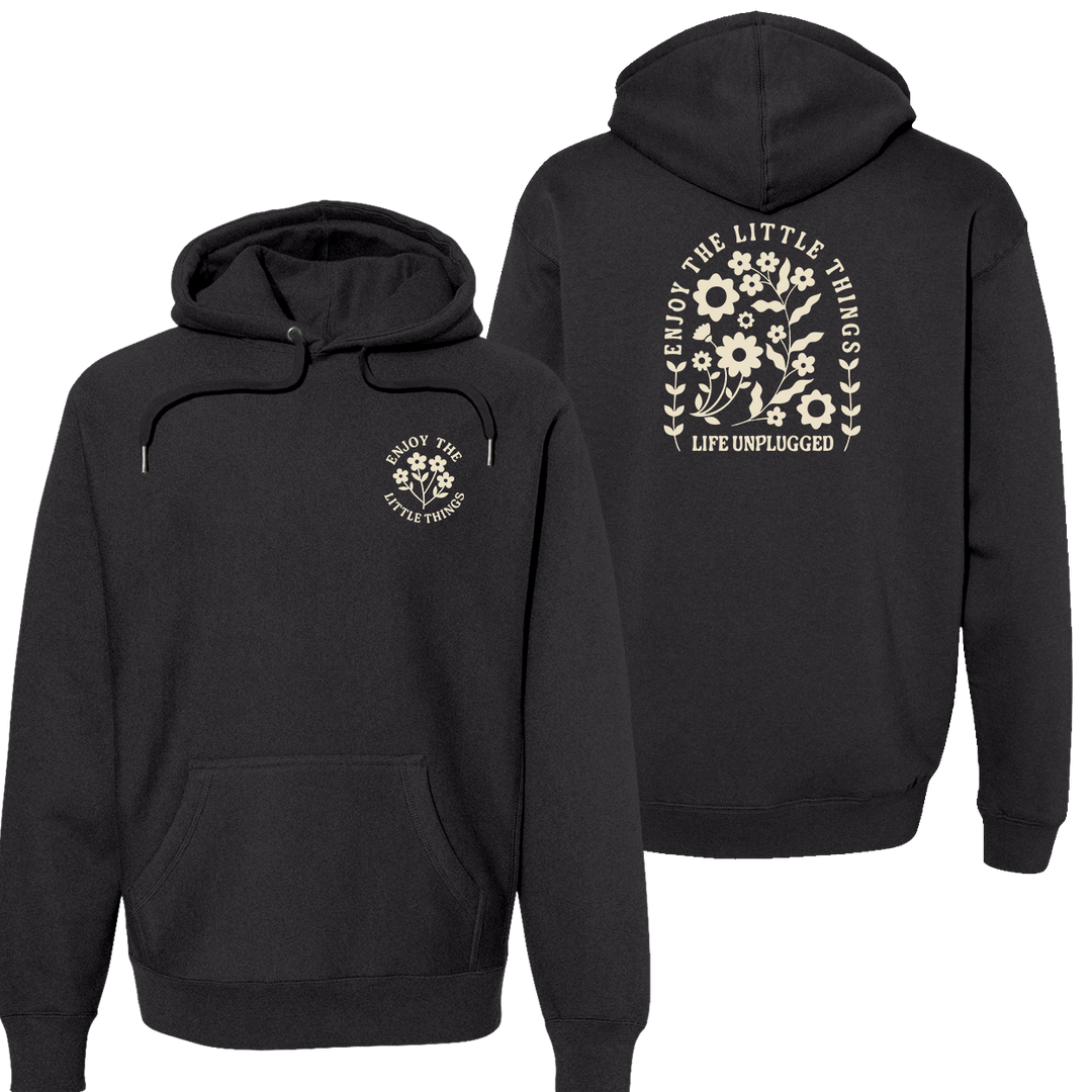 ENJOY THE LITTLE THINGS Super Heavyweight Hoodie