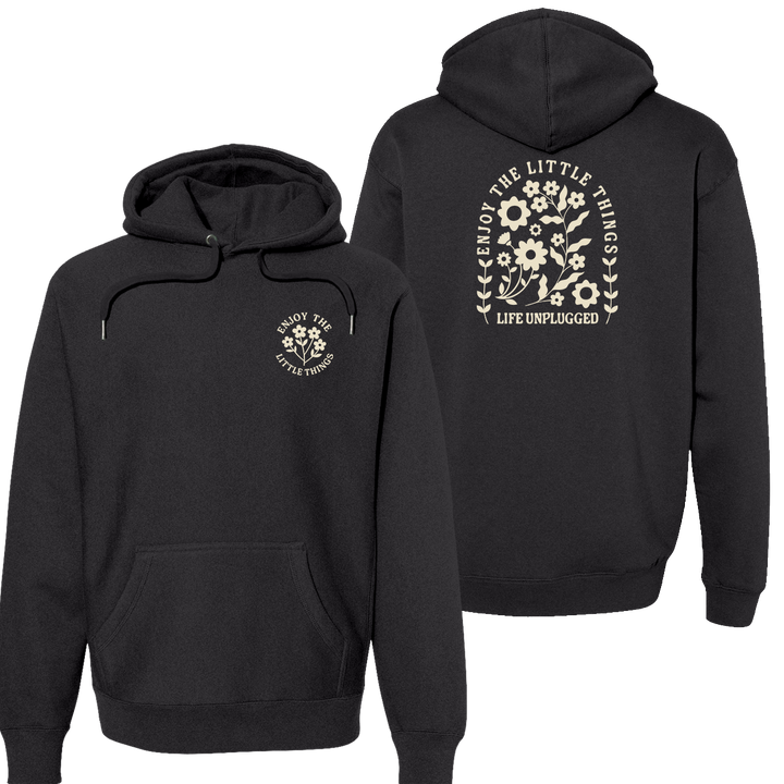 ENJOY THE LITTLE THINGS Super Heavyweight Hoodie