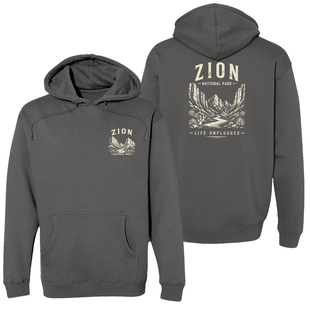 ZION NATIONAL PARK Heavyweight Hoodie