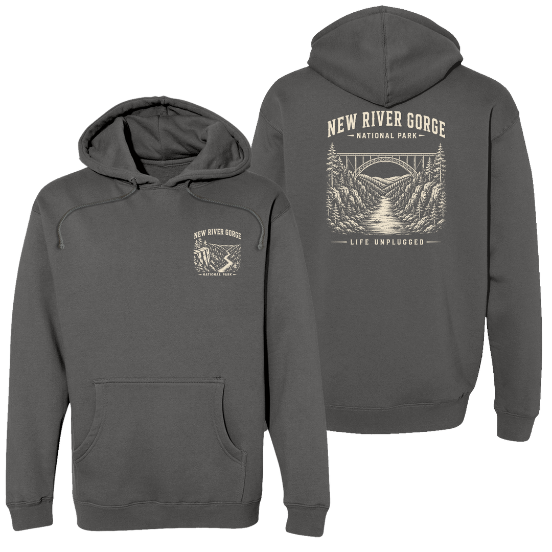 NEW RIVER GORGE NATIONAL PARK Heavyweight Hoodie