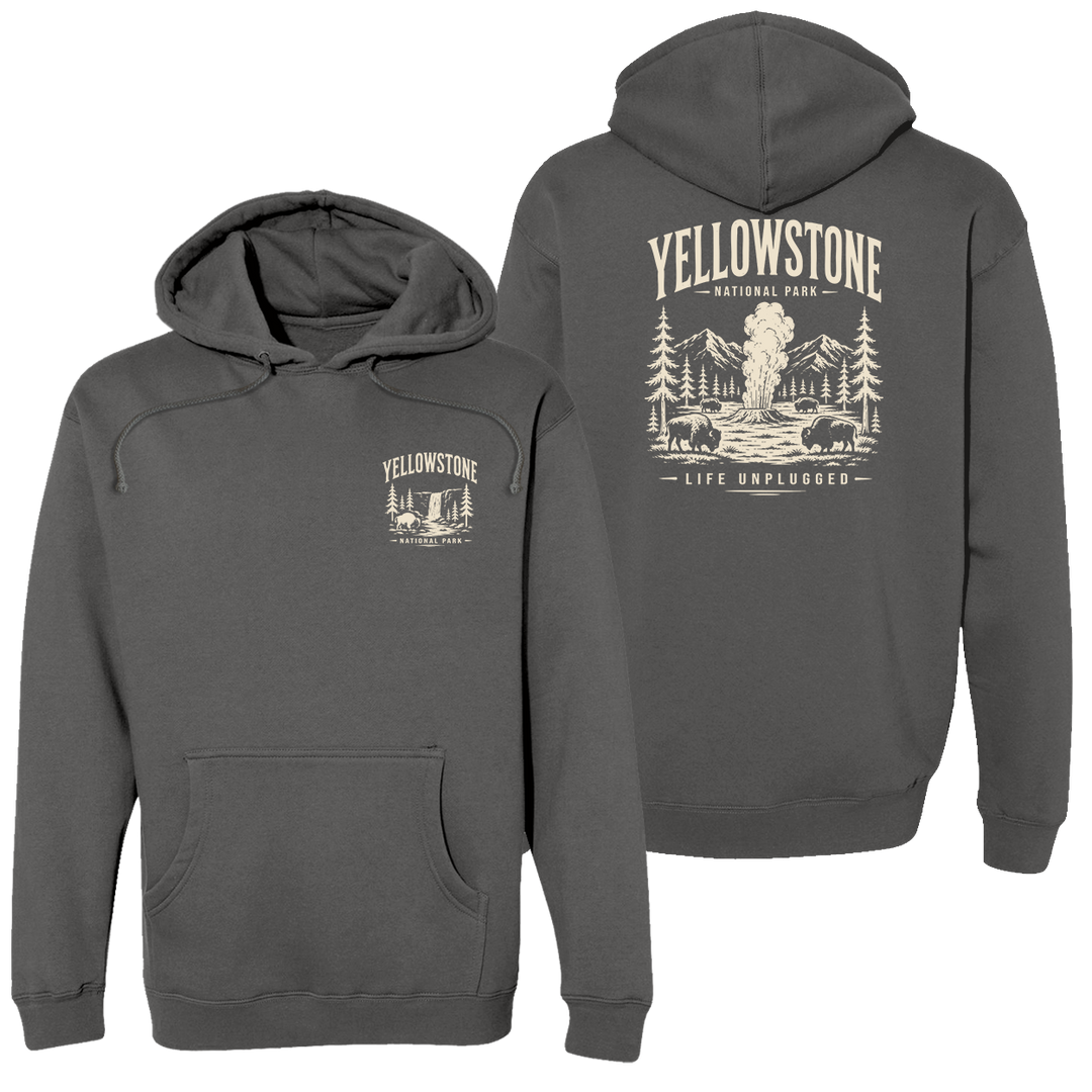YELLOWSTONE NATIONAL PARK Heavyweight Hoodie