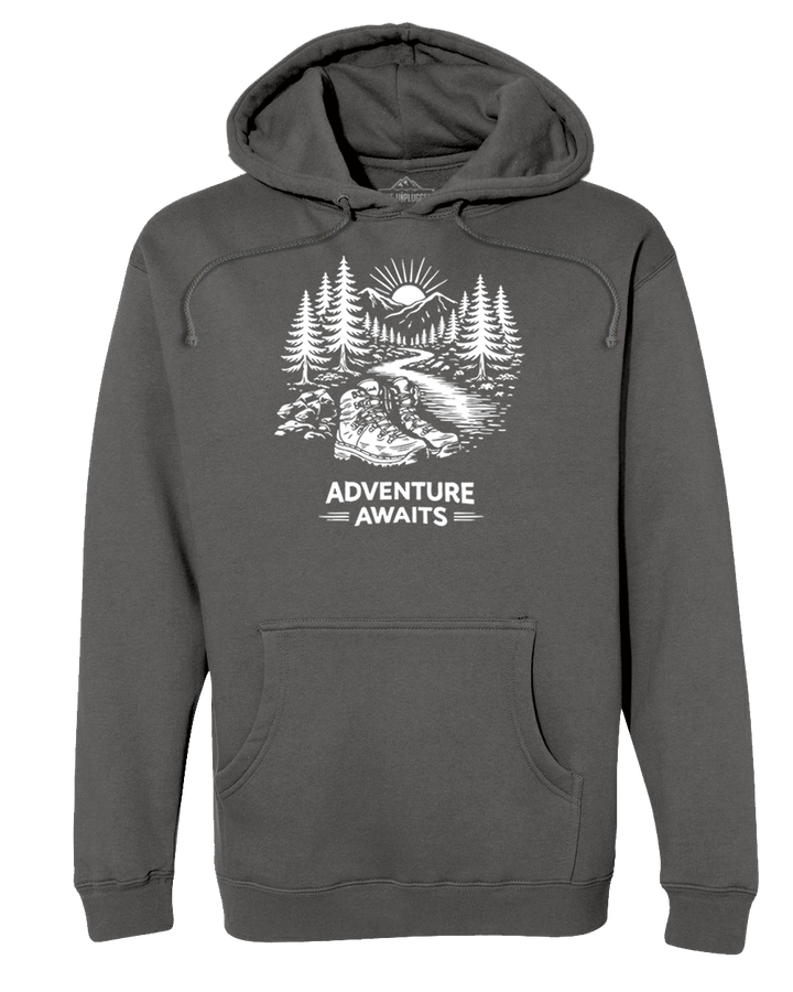 ADVENTURE AWAITS Heavyweight Hoodie