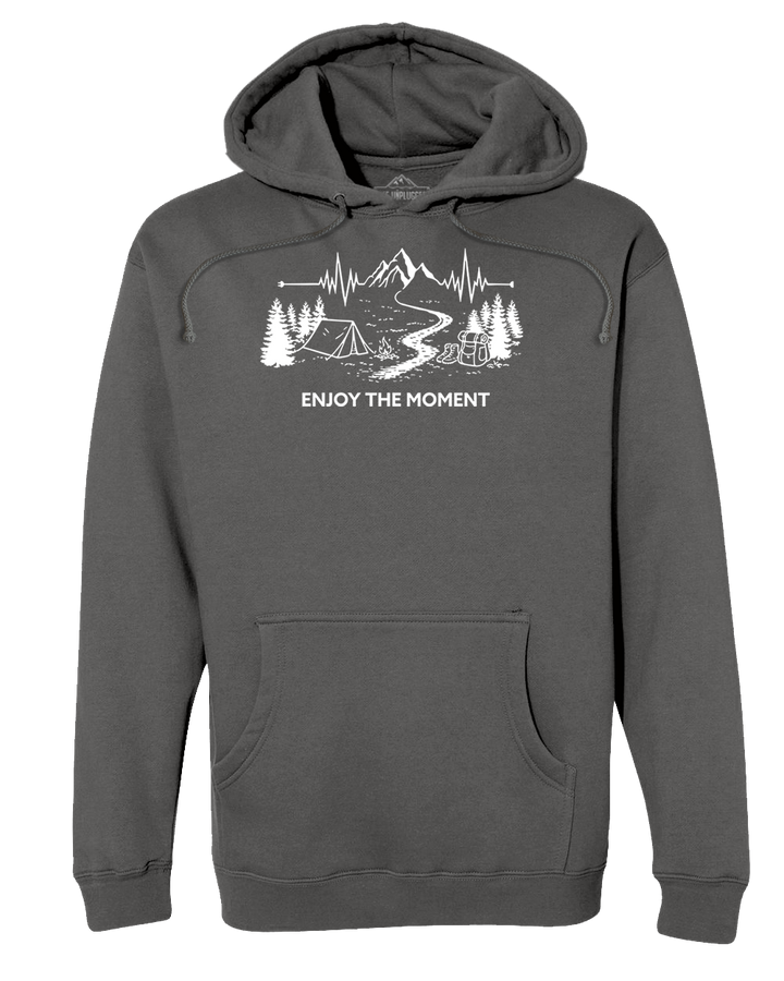 ENJOY THE MOMENT (MOUNTAIN SCENE) Heavyweight Hoodie