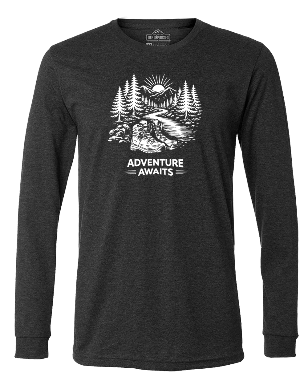 ADVENTURE AWAITS Long Sleeve T-Shirt