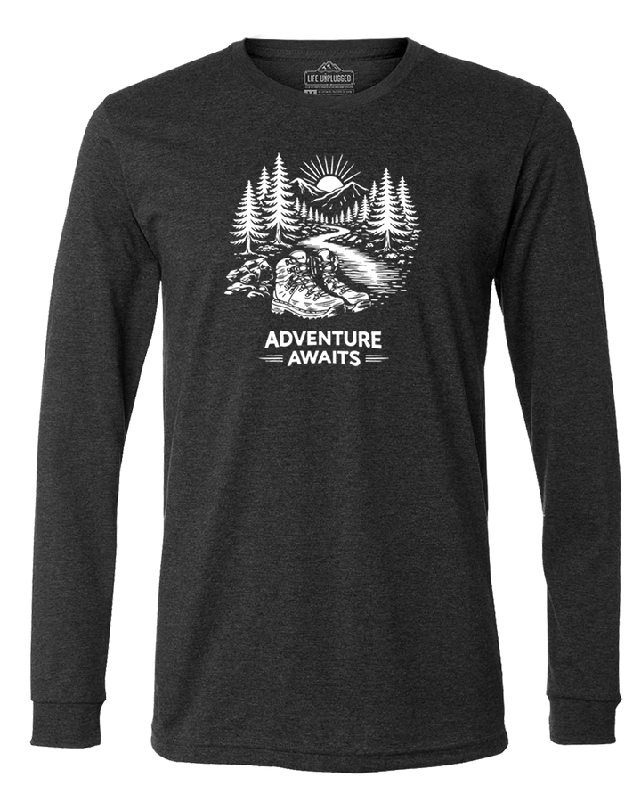ADVENTURE AWAITS Long Sleeve T-Shirt