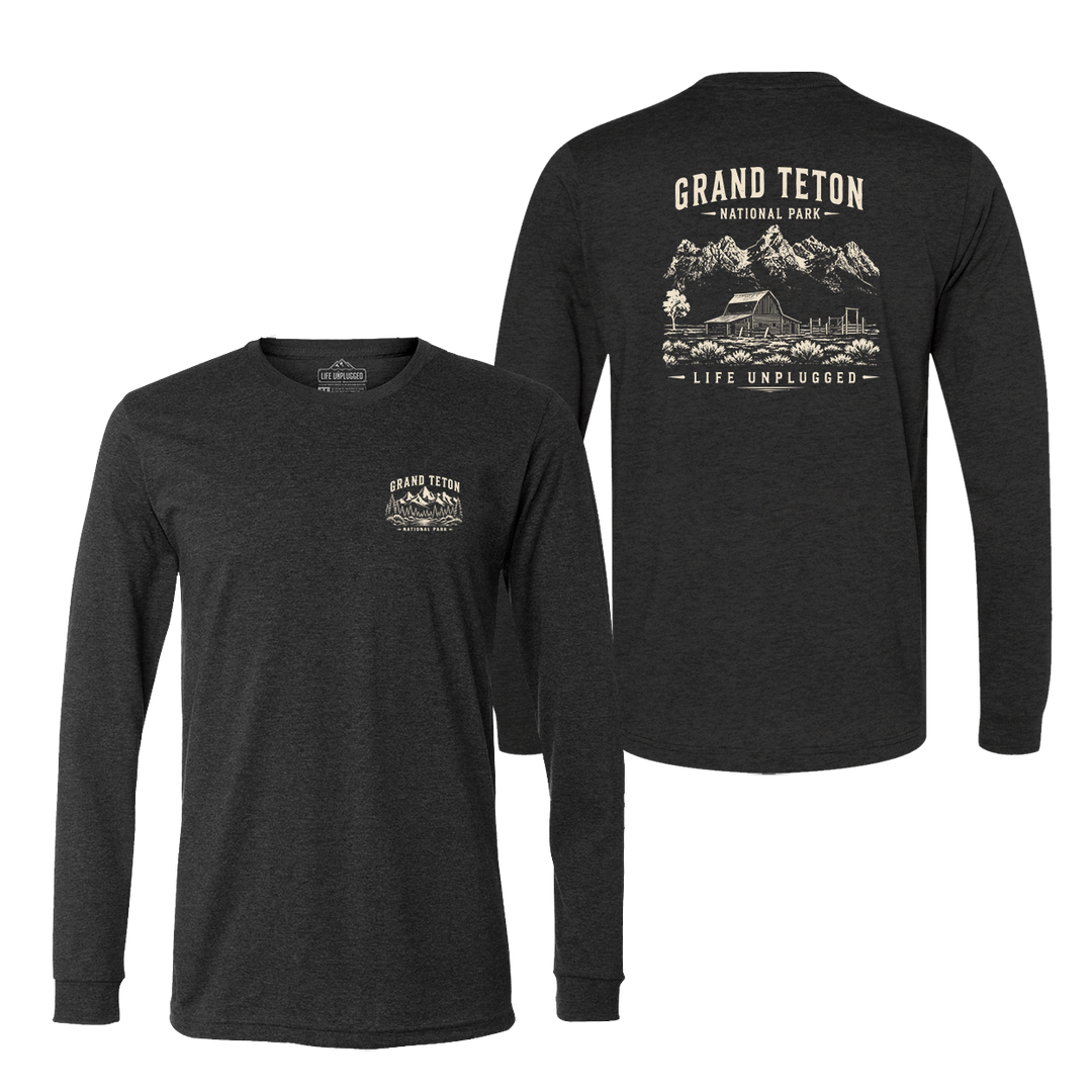 GRAND TETON NATIONAL PARK Long Sleeve T-Shirt