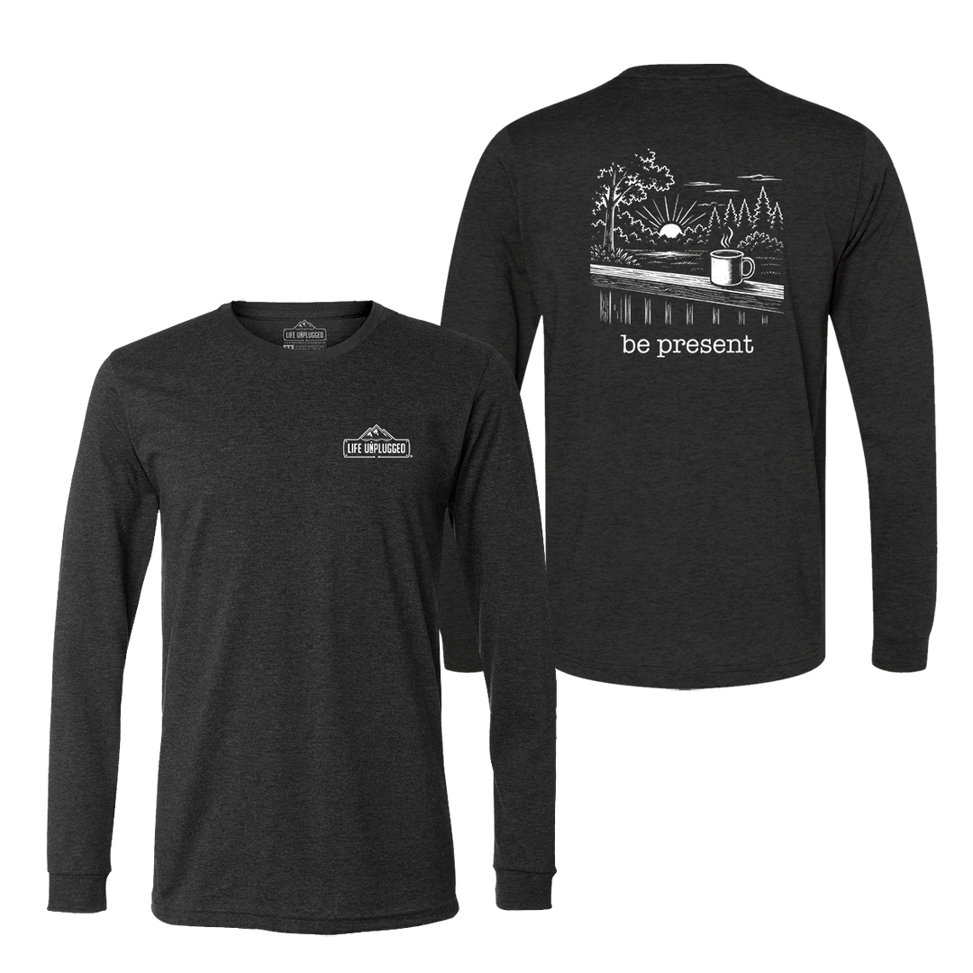 BACK PORCH COFFEE Long Sleeve T-Shirt