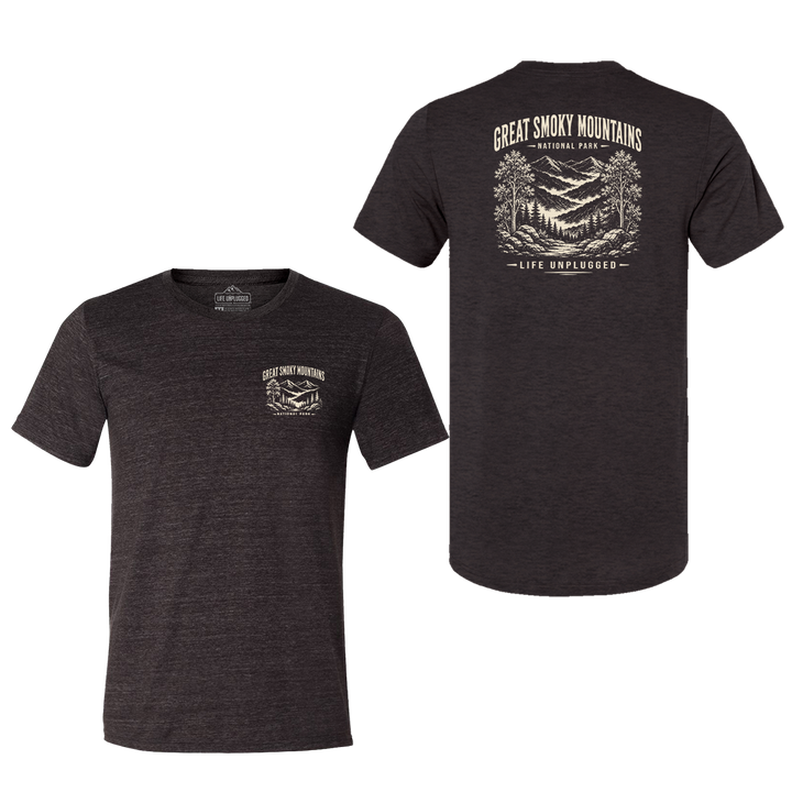 GREAT SMOKY MOUNTAIN NATIONAL PARK Triblend T-Shirt