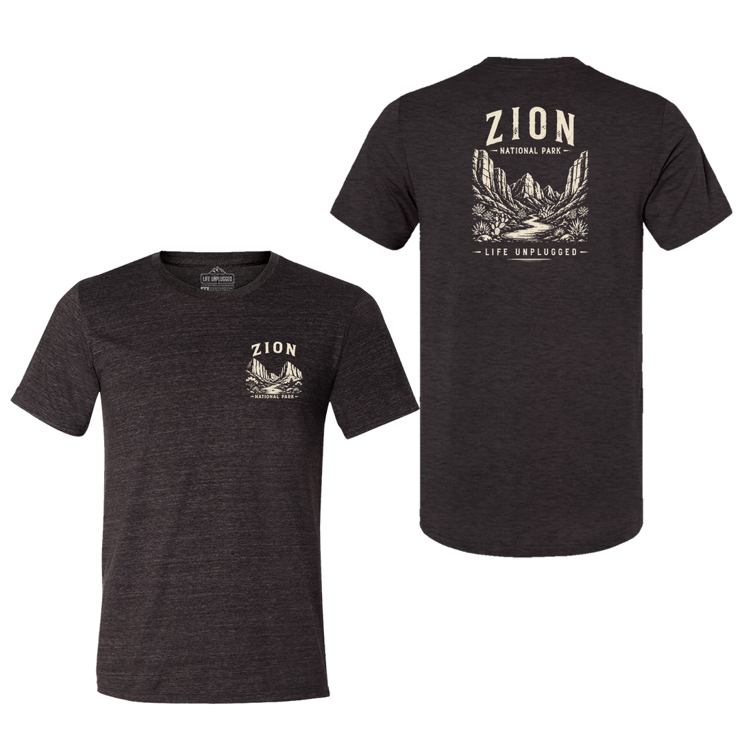 ZION NATIONAL PARK Triblend T-Shirt