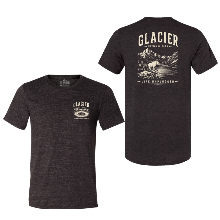 GLACIER NATIONAL PARK Triblend T-Shirt